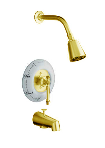 KOHLER/コーラー [K-T130-4D-PB]壁付固定シャワーヘッドセット