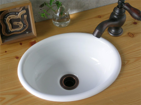 IBUKI/イブキ [E274080]手洗鉢 ブランカ オーバル