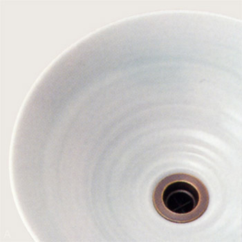 IBUKI/イブキ 手作り陶器手洗鉢 青磁(せいじ)  [E329035][E329025][E329015]