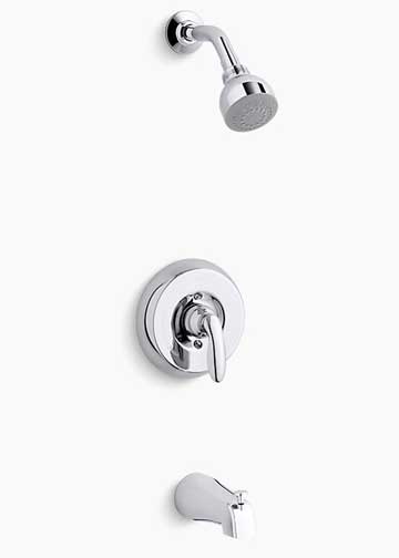 KOHLER/コーラー [K-T15601-4-CP]壁付固定シャワーヘッドセット