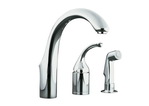 KOHLER/コーラー [K-10441-CP]スプレー付キッチン混合水栓