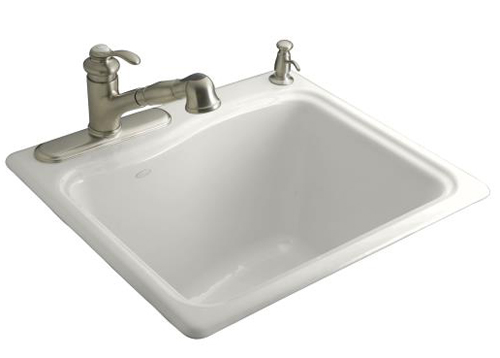 KOHLER/コーラー [K-6657-2R-0] 他 25″ユーティリティシンク