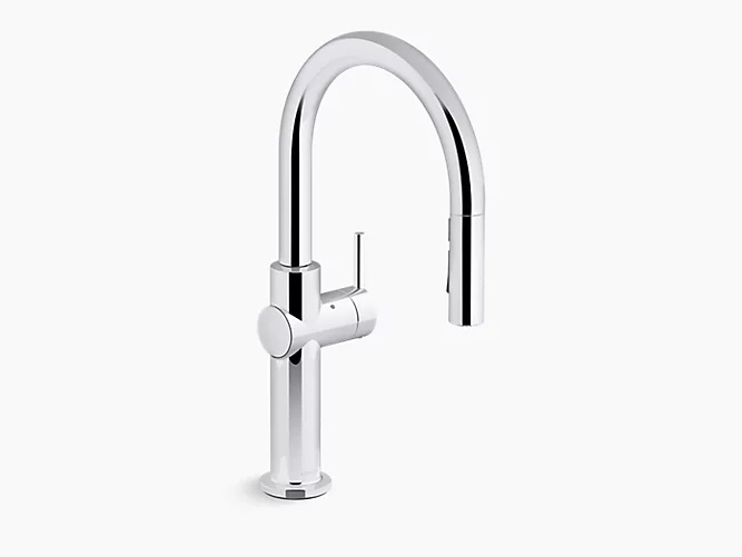 KOHLER/コーラー [K-22974T-4-CP] Crue キッチン混合水栓