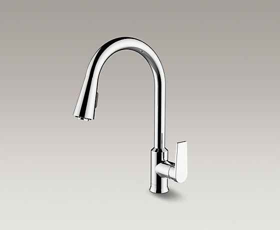 KOHLER/コーラー [K-21367T-4-CP] Taut Pulloutキッチン混合水栓